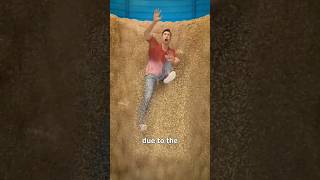 escaping a Grain Bin 😱shorts [upl. by Tengler]