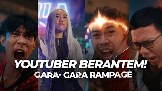 Garagara Rampage YouTuber FF Berantem ðŸ˜±  Garena Free Fire [upl. by Larisa986]