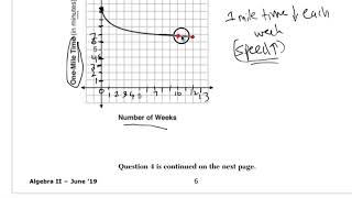 June 2019 Common Core Algebra 2 Regents Exam Part 1 112 [upl. by Llerrot]