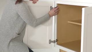 Framed Cabinetry Hinges  Kemper Cabinets [upl. by Faythe802]