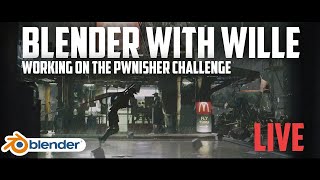 Blender with Wille  Working On The Pwnisher Challenge [upl. by Acirehs]