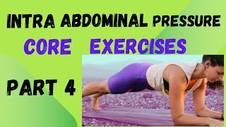 INTRA ABDOMINAL PRESSURE Exercises part 4 for lower back pain✌️ INTRA ABDOMINAL PRESSURE Exercises [upl. by Ailb]