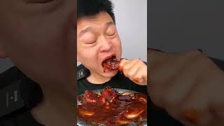 Chicken Wing Gravy daily mukbang chicken eating short [upl. by Isayg]