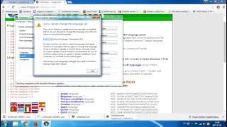 Windows 7 magyarítás letöltése és telepítése [upl. by Akiwak]