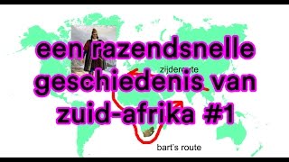 Razendsnelle geschiedenis van ZuidAfrika DEEL 1  Het Klokhuis [upl. by Nnylesor657]