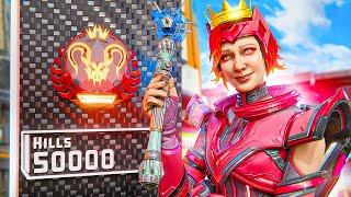 Becoming a 50000 Kill Predator Rank Horizon Apex Legends [upl. by Eittocs682]