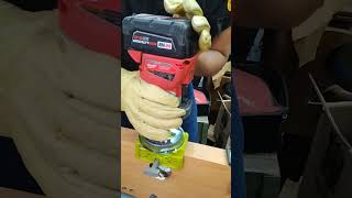 Milwaukee 2723 ryobi a99lm3 perforaciones para cerradura de pomo cerrajería locksmith ryobi [upl. by Silvie642]