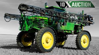 JOHN DEERE 4830 Sprayer 2011 10X AUCTION AuctionTimeTractorHouse [upl. by Jalbert222]