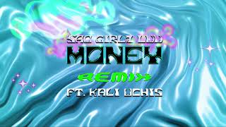 Amaarae  SAD GIRLZ LUV MONEY Remix ft Kali Uchis Lyric Video [upl. by Auhsohey185]