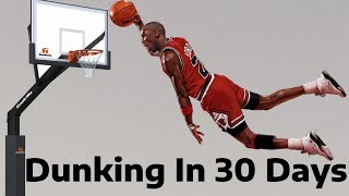 30Day Dunk Challenge My Slam Dunk Journey [upl. by Aelanej500]