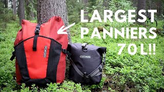 The Largest Panniers In The World  Ortlieb Back Roller Pro Plus [upl. by Eanel151]