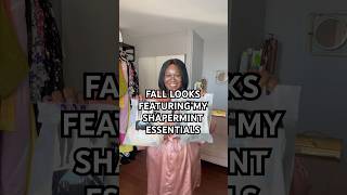 Fall looks featuring my SHAPERMINT essentials chicagoinfluencer fashiontrends plussize [upl. by Pinsky]