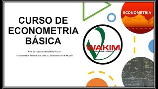 Aula 1  Álgebra Matricial  Curso de Econometria Básica [upl. by Attenna]