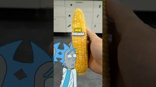 Maiskolben wird zu Popcorn🌽🍿 popcorn mais kolben mikrowelle rick „Credits by NileRed2 on YT“ [upl. by Eloci]