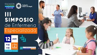 Invitación al III Simposio de Enfermería en Servicios ambulatorios y especializados Enfermería [upl. by Barren]