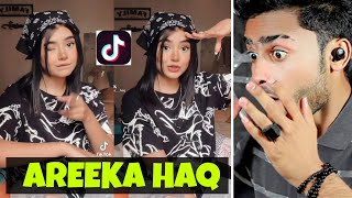 Areeka Haq New Tiktok Videos  Reaction  Areeka Haq New Tiktok  TikTok Trending Ak Reaction [upl. by Chute]