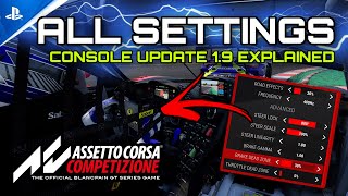 ULTIMATE Getting Started Guide Assetto Corsa Competizione PS5 Update 19 [upl. by Lladnarc]