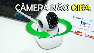 CÂMERA IP P2P HD ONVIF NÃO GIRA SERÁ DEFEITO [upl. by Cox]