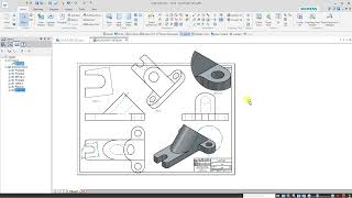 Solid Edge  DRAFTING DETAIL VIEW [upl. by Tubb]