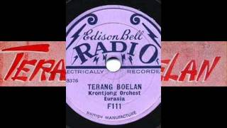 Krontjong Orchest Eurasia  Terang Boelan 1928 [upl. by Orpha]