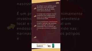 Otorrino Marco Explica  Cirurgia de Polipose Nasal [upl. by Nnairak]