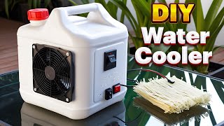 DIY 12V Powerful Evaporative Cooler  Easy Homemade Air Conditioner  Solar Power Station Generators [upl. by Corabel187]