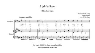 Lightly Row  Cello [upl. by Bill297]