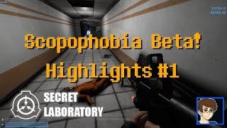 Scopophobia Beta Highlights 1 SCP Secret Laboratory Paulper Plays [upl. by Nytsirc]