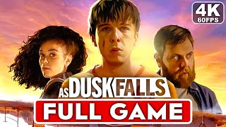 AS DUSK FALLS Gameplay Walkthrough Part 1 FULL GAME Best Ending 4K 60FPS  No Commentary [upl. by Eimor801]