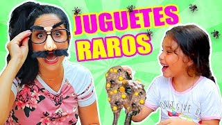 SLIME con MOSCAS MASCOTA MÃGICA y MÃS ðŸ˜± Abriendo Juguetes Raros ðŸ˜… PLAY con SandraCiresArt ft MIA [upl. by Jeanine]