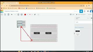 HALFADDER USING TINKERCAD [upl. by Nnyw]