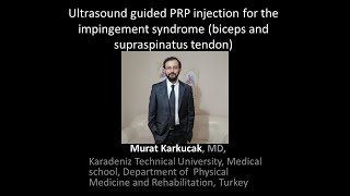 Ultrasound guided PRP injection for the impingement syndrome biceps and supraspinatus tendon [upl. by Ijic326]