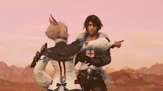 Dissidia Final Fantasy Nt  Squall meets Yshtola [upl. by Nyleve]