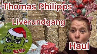 Thomas Philipps ❤️ LIVERUNDGANG ❤️ Weihnachten ❤️ HOHOHO ❤️ mit Haul [upl. by Atikram758]