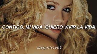 Shakira  Suerte LetraLyrics [upl. by Vassili]