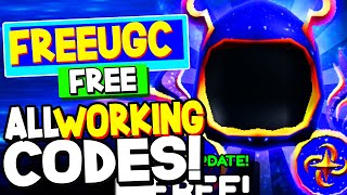 NEW ALL WORKING COSMIC CODES FOR SPIN FOR FREE UGC ROBLOX SPIN FOR FREE UGC CODES [upl. by Thorbert752]