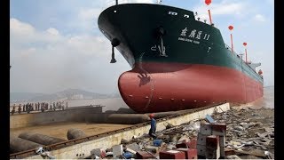 AWESOME SHIP amp BOAT LAUNCHES COMPILATION 2019HD [upl. by Walli503]