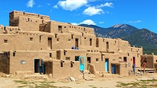 Taos Pueblo Tour Taos New Mexico [upl. by Alusru698]