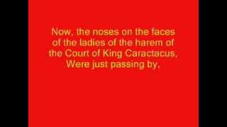 The Court of King Caractacus by Rolf Harris with lyrics [upl. by Nace]