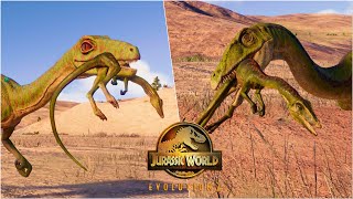 COMPSOGNATHUS DEATH ANIMATION vs All 7 Small Carnivore Dinosaurs  JURASSIC WORLD EVOLUTION 2 [upl. by Aihsad]