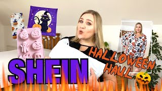 SHEIN Halloween Haul  Plus size amp Home Decor with discount code [upl. by Blood]