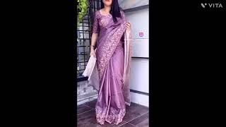 New trending collection sarees Deepavali special sarees [upl. by Nava]