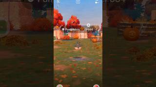 Caught a Pumpkaboo in Pokemon go pokemongo [upl. by Adnilev405]