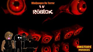 PINSTRIPE MURDERS HORROR STORY  Roblox [upl. by Akihdar]