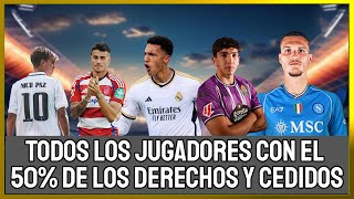 TODOS LOS JUGADORES CEDIDOS POR EL REAL MADRID Y LOS QUE TODAVÍA CONSERVA EL 50 DE LOS DERECHOS [upl. by Marquis]