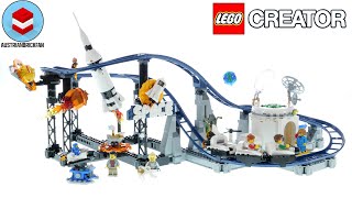 LEGO Creator 31142 Space Roller Coaster Speed Build Review [upl. by Erikson337]