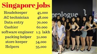 Singapore jobs 10th pass jobs in singapore Hiring now [upl. by Ytirehc323]