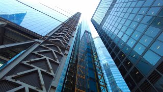 4K City of London  Bishopsgate  London Walk [upl. by Vassili]