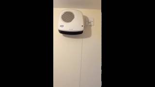 Bathroom Heater Usage Instructions Guide How To User Manual Creda CDF2S [upl. by Yessydo]