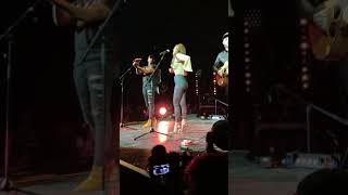 Abby Anderson amp Jimmie Allen perform “Shallow” Live at C2C TheO2 London [upl. by Mott168]